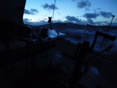 On board Gamesa - 2012 Vendee Globe © Mike Golding Yacht Racing http://www.mikegolding.com